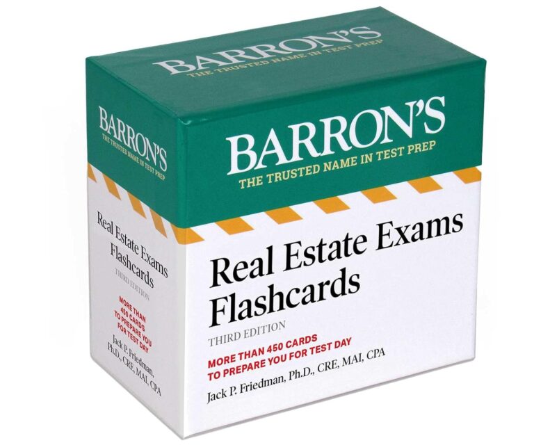 Real Estate Exam Flashcards: Updated Review