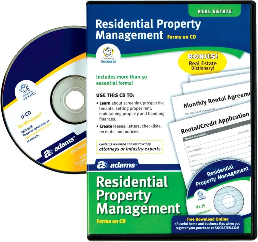 Adams Residential Property Management Forms CD